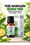 Mandarin Essential Oil 10 ml - Mandarin Green Essential Oil 100% Pure and Natural Aromatherapy Oil