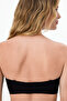Black Invisible Bandeau Strapless Bra - 6