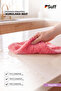 Magnolie Carbon Based Microfiber Large Kitchen Countertop and Surface Drying Cloth 70X50 cm Pink - 4
