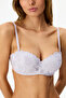 Lila Lotus Lace Bra - 3