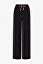 Men's Clear Mind Geometric Patterned Trouser Long Sleeve Pajama Set - 3