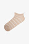 Thin Lines Striped Cotton 5 Pairs Booties Socks - 3
