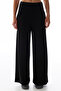 Black High Waist Wide Leg Pants - 2