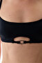 Black Hearth Bandeau Bikini Top - 3