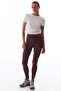 Brown High Waist Soft Feel Leggings - 4