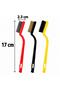 3 Pieces Wire Brush Copper Plastic Iron Brush Detailed Cleaning Set Multi-Purpose Cooker Cleaning - 3