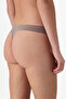 Traceless Gray Laser Cut Thong - 2