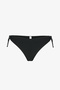Black Ring Low Waist Bikini Bottom - 4