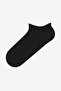 Men's Basic Black 10-Piece Booties Socks - 2