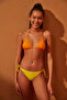 Basic Rope Tie Yellow Bikini Bottom - 3