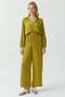 Women's Slim Satin Look Jumpsuit