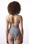 Leopard Patterned Minimal Swimsuit - 3