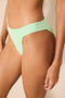 Sage Super Textured Light Green Bikini Bottom - 3
