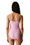 Amira Crispy Floral Patterned Swimsuit - 2