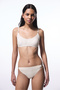 Ecru Jessi Side Buckle Bikini Bottom - 5