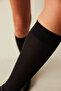 Black Micro 40 Pant Socks-Pentilicious - 2