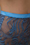 Brown Double Color Duo Mesh Patterned 15 Denier Thin Pantyhose - 3