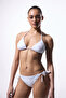 White Embroidered Bikini Bottom - 6