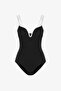 Black Beluga Push up Swimsuit - 5