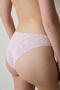 Invisible Laser Cut Lacy Slip Light Pink Panties - 2