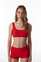 Red Astrid Bikini Top - 6