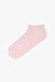 5 Pairs of Cotton Colorful Jacquard Booties Socks - 5