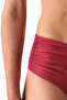 Fuchsia Dayana Gathered Glitter High Waist Bikini Bottom - 3