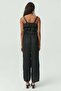 Women's Rope Strap Ruffle Detailed Jumpsuit - 5