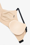 Tattoo Effect Lace Invisible Bonding Black Bra - 6