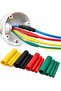 164 Pieces Set Heat Shrink Tubing Cable Protector Sleeve - 7