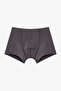 Boy's Black Solid 3-Piece Multicolor Boxers - 3