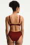 Burgundy Erica Glitter Swimsuit - 3