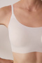 Traceless Ecru Zerogram Seamless Push up Bralet Without Underwire - 5