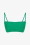 Green Holly Strapless Bikini Top - 5