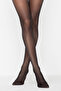 Black Silhouette Corset Pantyhose-Pentilicious - 2