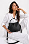 Women's Multi-Compartment Hand and Shoulder Bag Wallet Combination - 5
