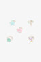 Girl's Princess 5-Piece Ring Set