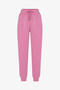 Rose Pink Modal Cuff Jogger Pants