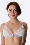 Water Green Micro Lace Triangle Bra