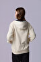 Defy's Women's Oversize Hooded Zipper Pocket Sweatshirt - 7