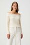 Madonna collar knitwear sweater - 3