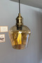 Clupe Honey Glass Tulip Headboard Single Chandelier Pendant Lamp Living Room Kitchen Cafe Boutique Lamp Lighting Chandeliers - 5