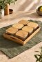 Duo 400ml 6-Piece Bamboo Tray with Bamboo Vacuum Lid Glass Breakfast Bowl - 2