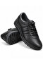 Men's Black Genuine Leather Orthopedic Casual Shoes Ry926p - 5