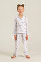 Rolypoly rp3913-g girl's shirt pajama set - 2