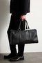 Men's Faux Leather Sports and Travel Bag H0404Axns
