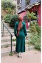Knitwear Dress with Hair Braid Stripe - 5
