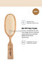 Bio Set of 2 (503 990) - Detangling Hair Brush and Comb with Wooden Additives - 3