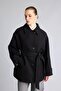 Belted Buttoned Regular Fit Cashmere Coat H3959Ax26Wn