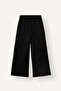 Wide Leg Gabardine Trousers with Front Pockets for Girls I3627A826Au - 7